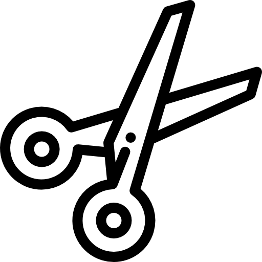 icon of scissors